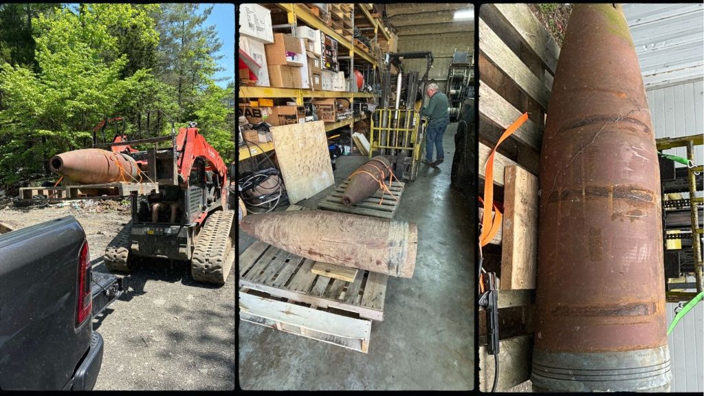 Beginning the process of restoring the 16" shell
